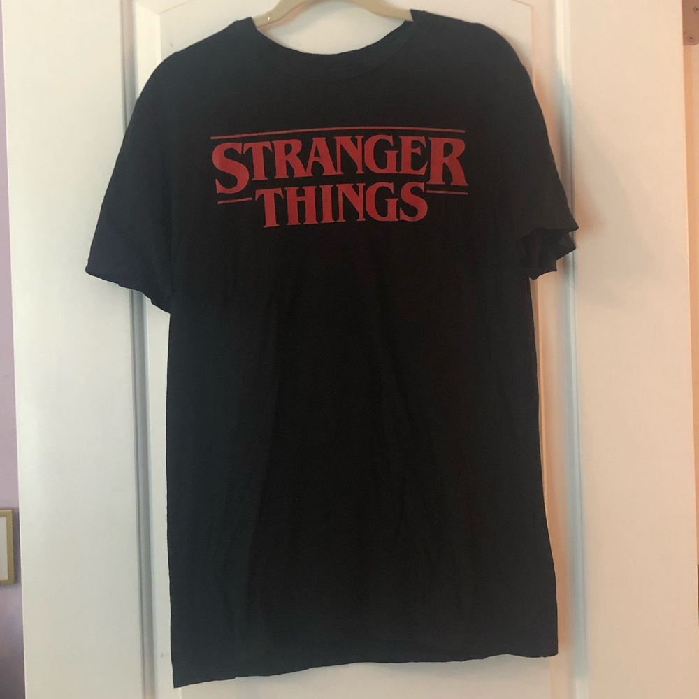 Stranger things black t-shirt!